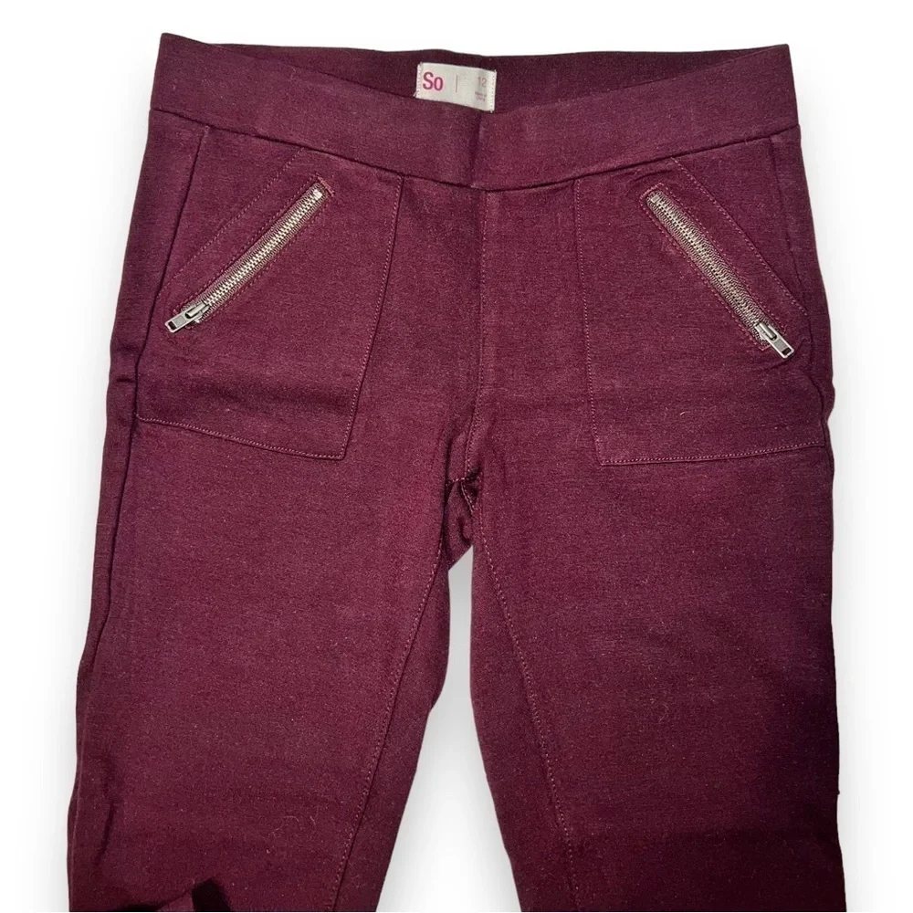 SO Girls Thermal Tunic and Plum Legging Set Size Large